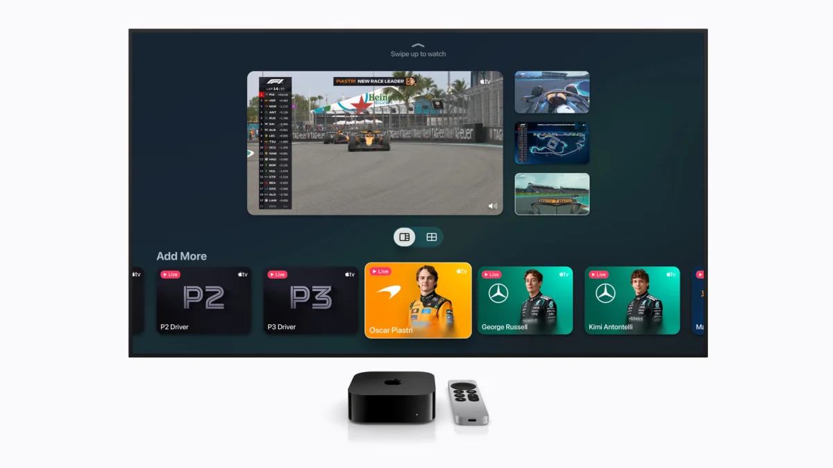 Apple TV 4K's multiview feature revolutionizes sports viewing for fans this season