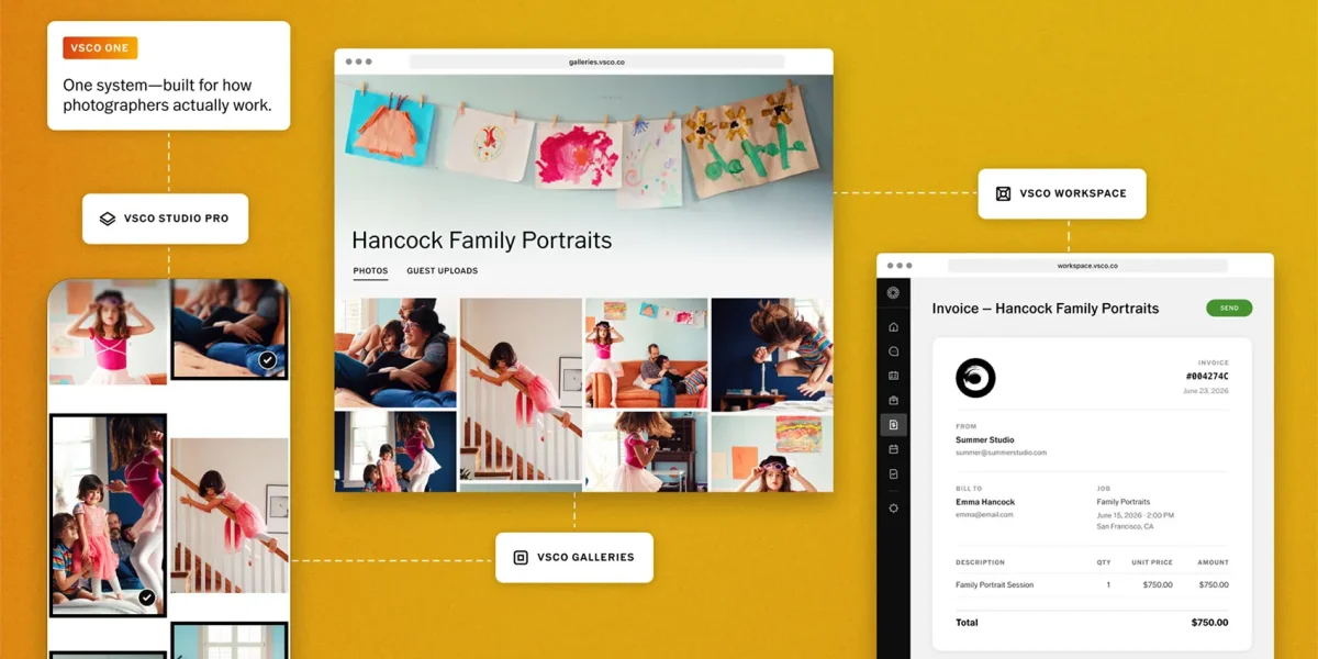 Professional photographers gain an edge with VSCO's new all-in-one platform launch